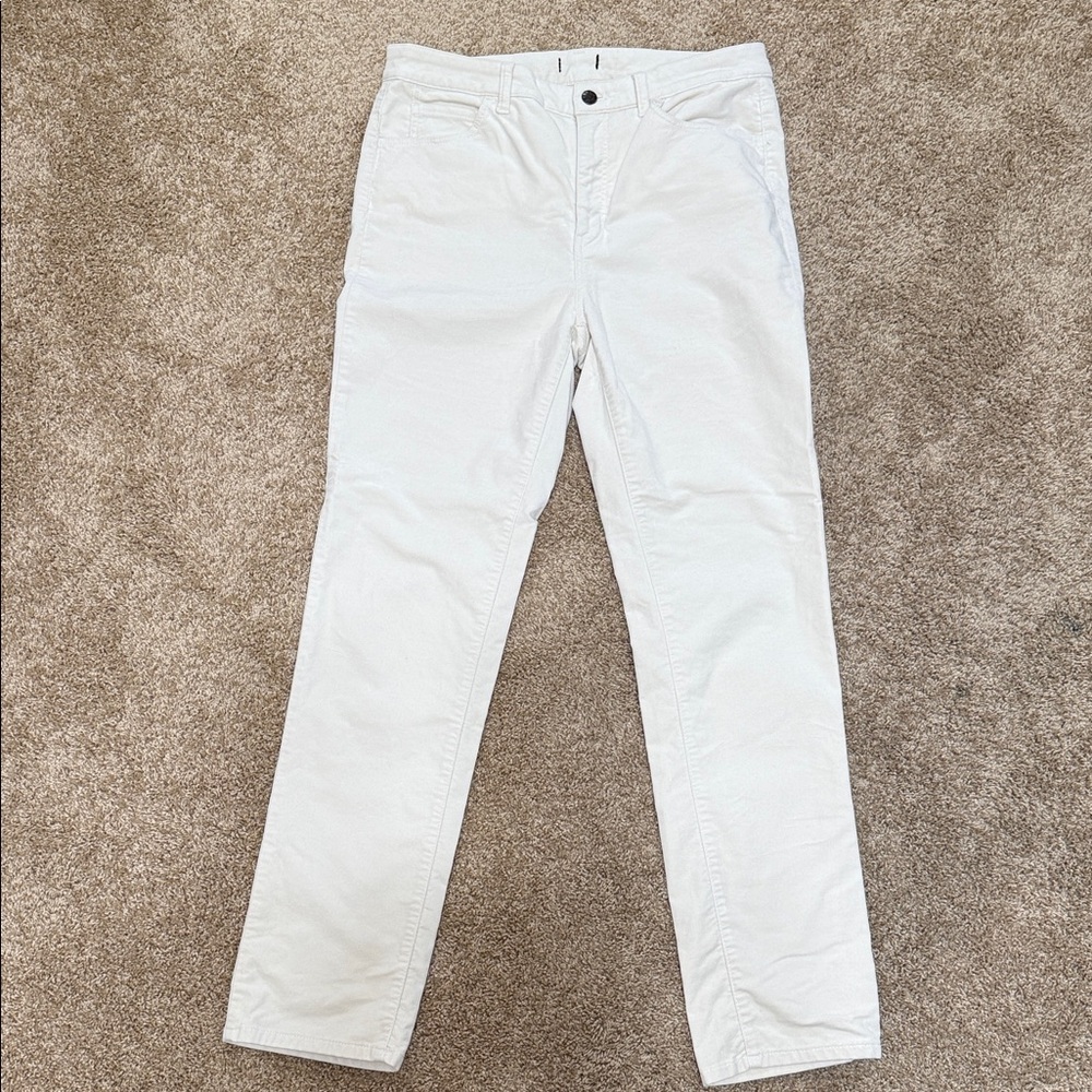 Talbots Women's Cream Straight Leg Pants